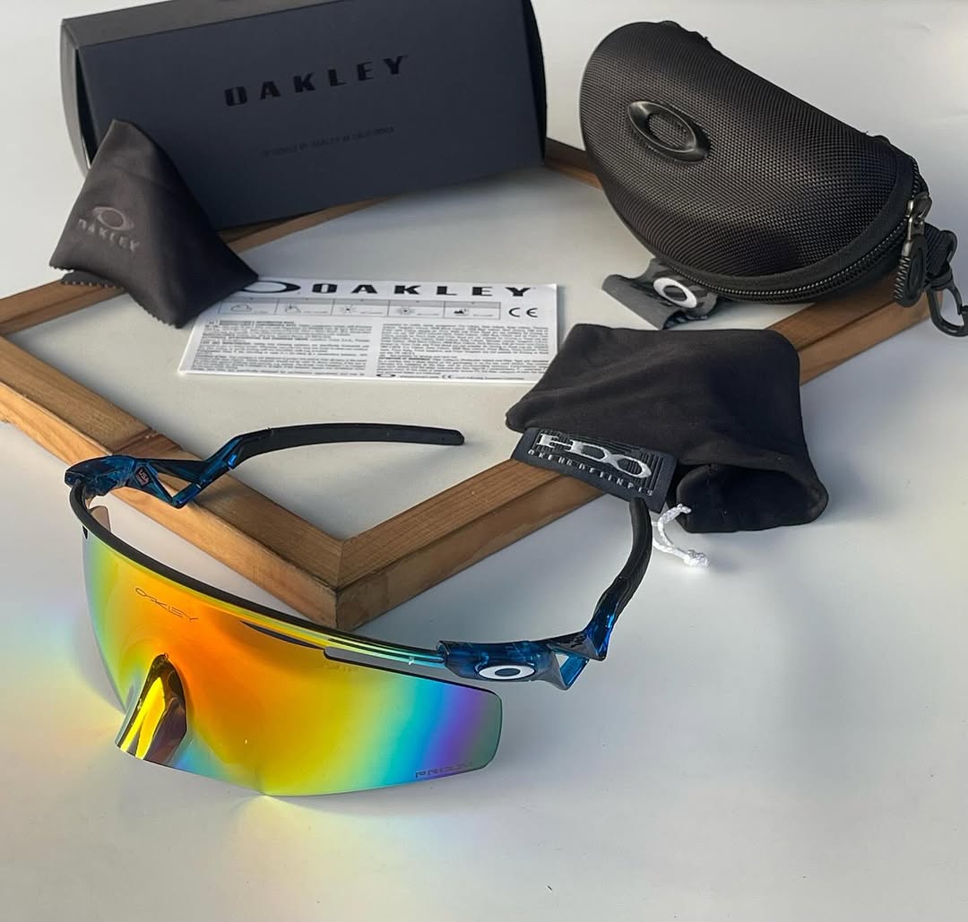 Oakley QNTM KATO Sport Sunglasses blue orange