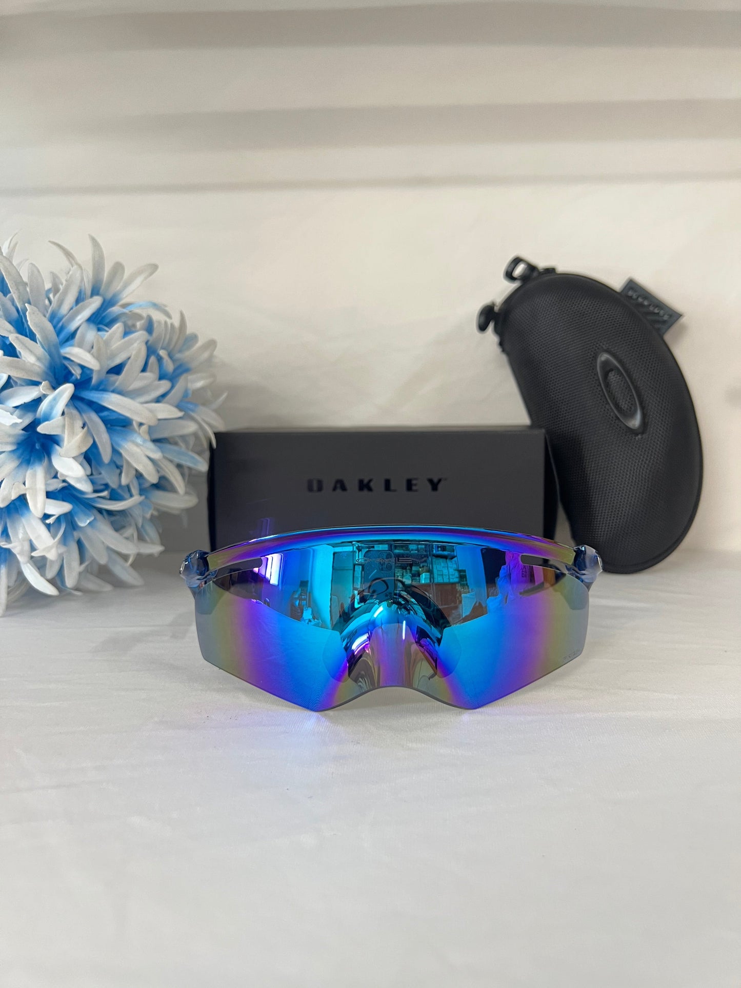 Oakley QNTM KATO Sport Sunglasses blue blue