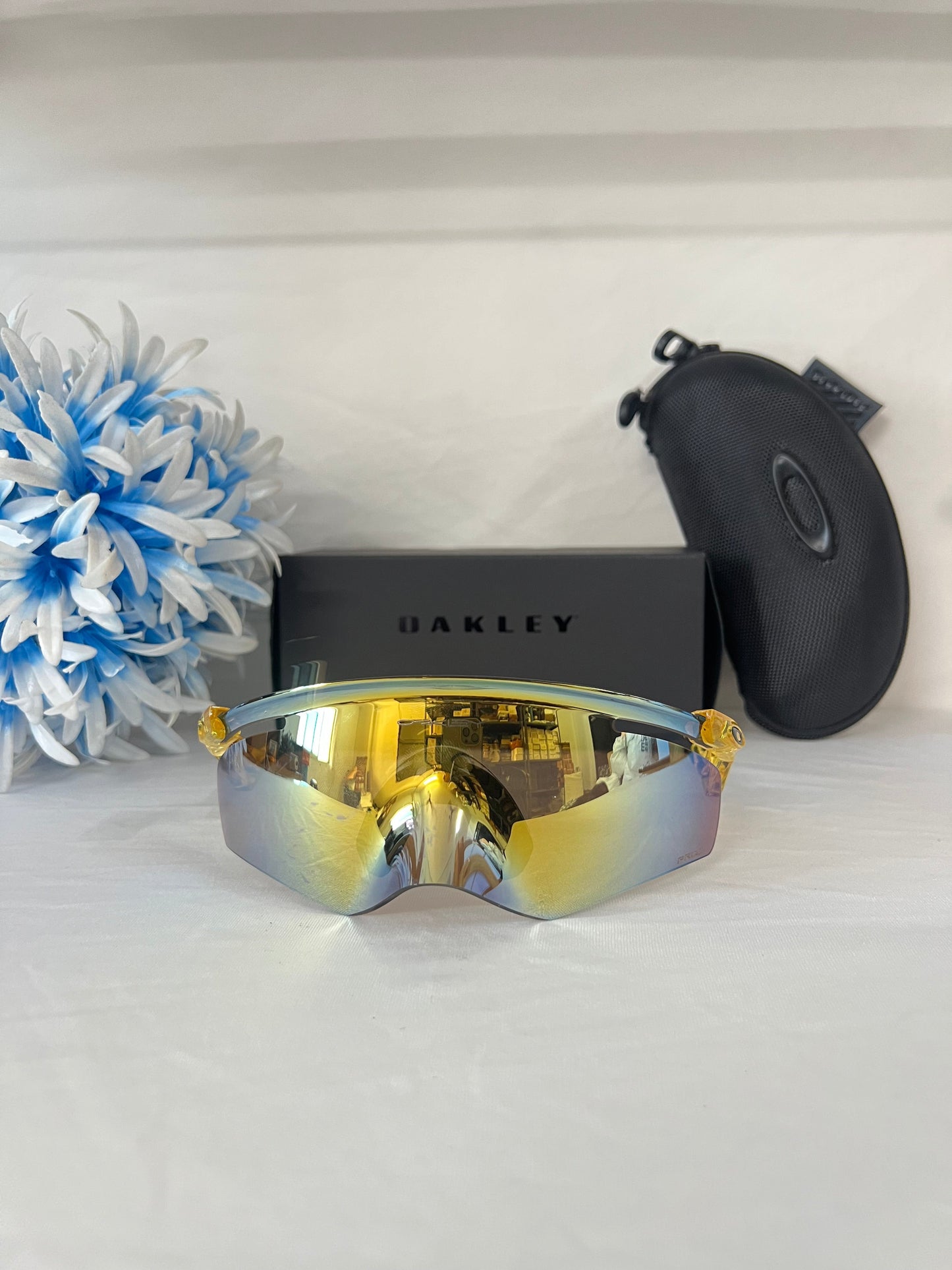 Oakley QNTM KATO Sport Sunglasses goldan goldan