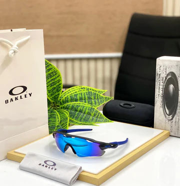 Oakley RADAR UV protected Sport Sunglasses BLUE BLUE