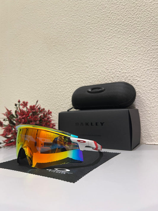 Oakley Encoder UV protected Sport Sunglasses RED WHITE