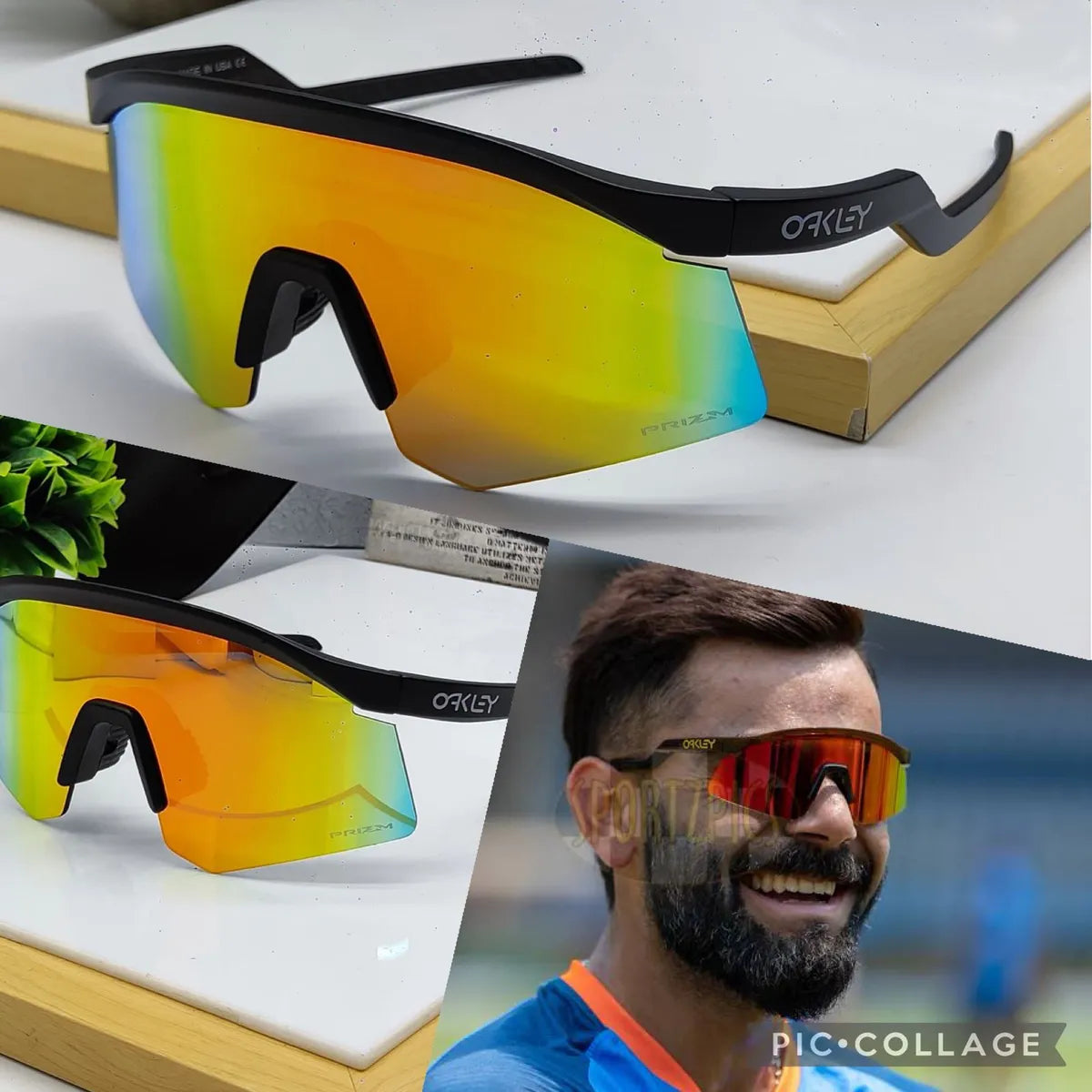 Most Awaited Sports hydra UV protected Sport Sunglasses Black Orange