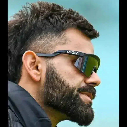 Oakley hydra UV protected Sport Sunglasses Silver Black Mirror Prizm