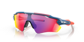 EV Sports Polarised Red Mirror Blue red frame Mens Sunglasses