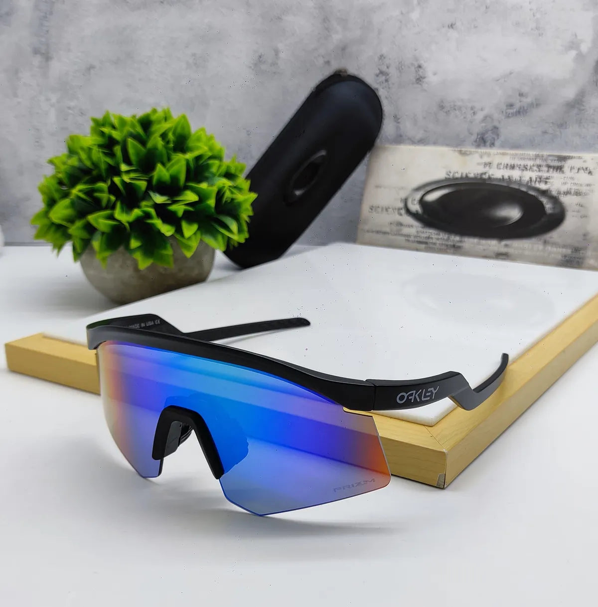 Most Awaited Sports hydra UV protected Sport Sunglasses BLACK & BLUE