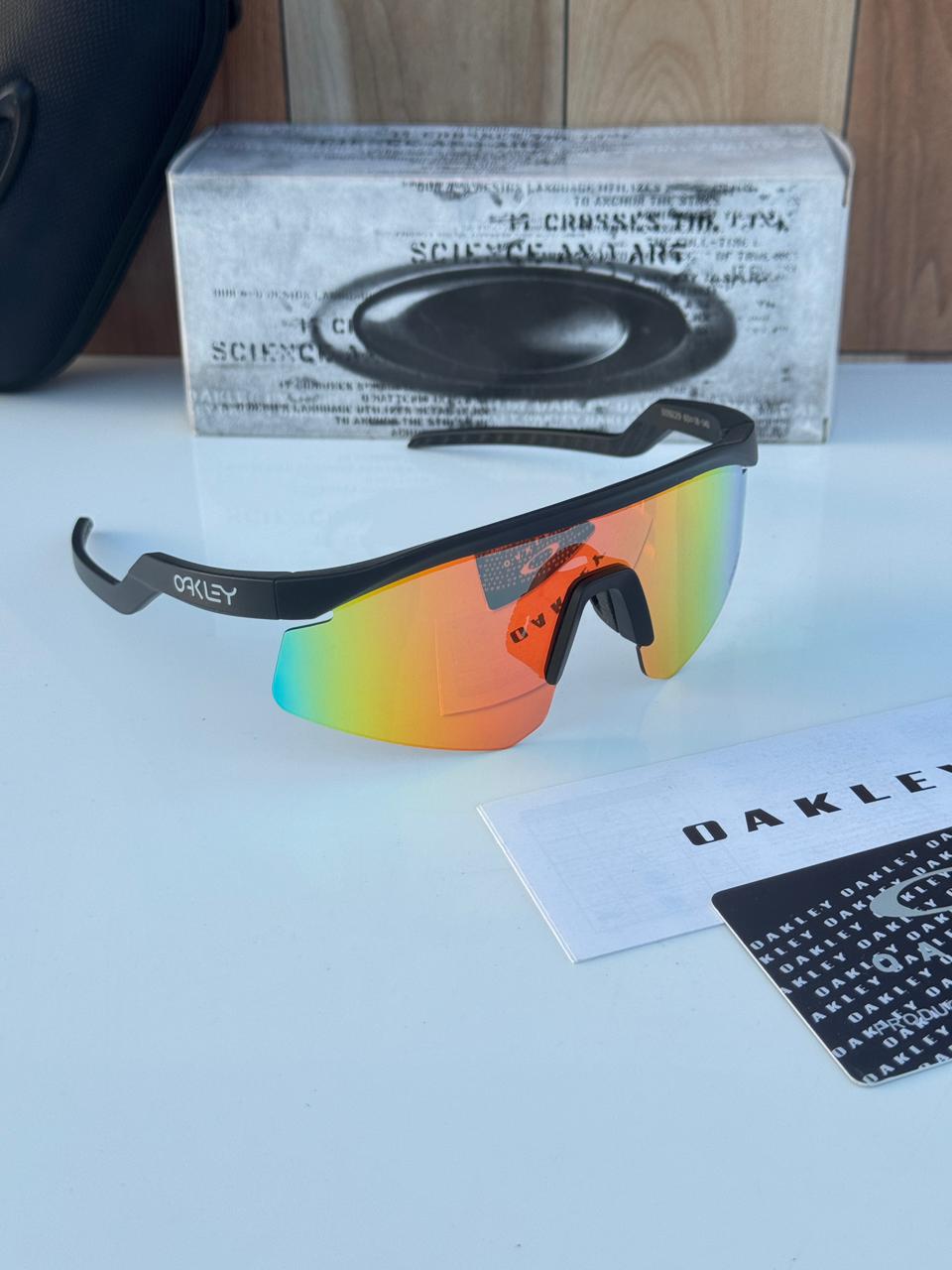 Most Awaited Sports Black Red Mirror Prizm Sunglasses