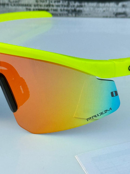 Most Awaited Sports Fluorescent Green Red Mirror Prizm Sunglasses