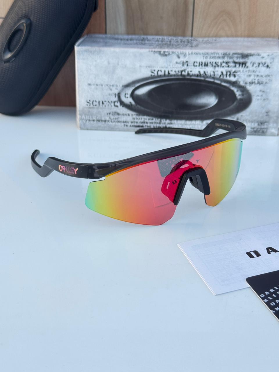 Most Awaited Sports Grey Red Mirror Prizm Sunglasses