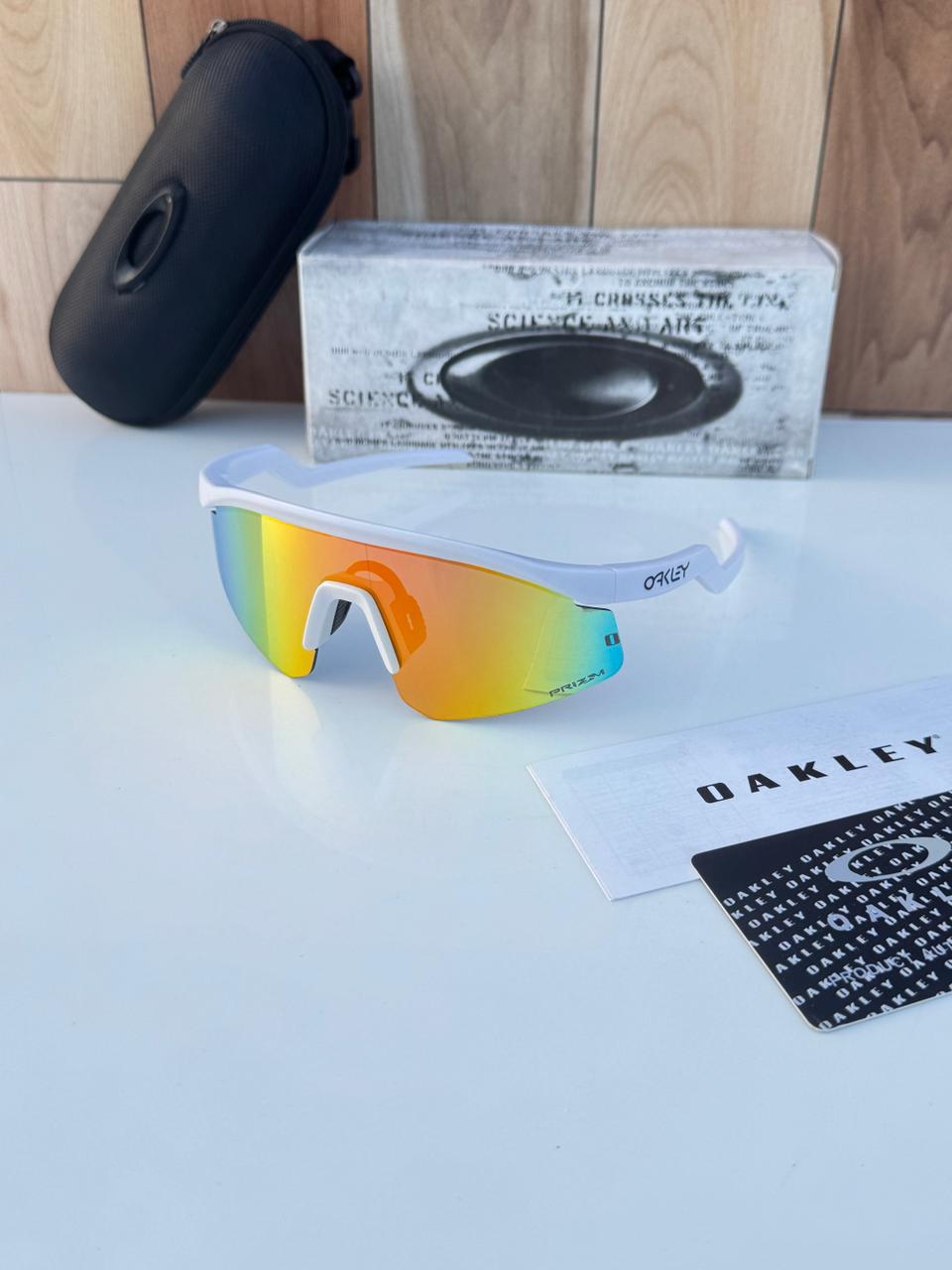 Most Awaited Sports White Red Mirror Prizm Sunglasses