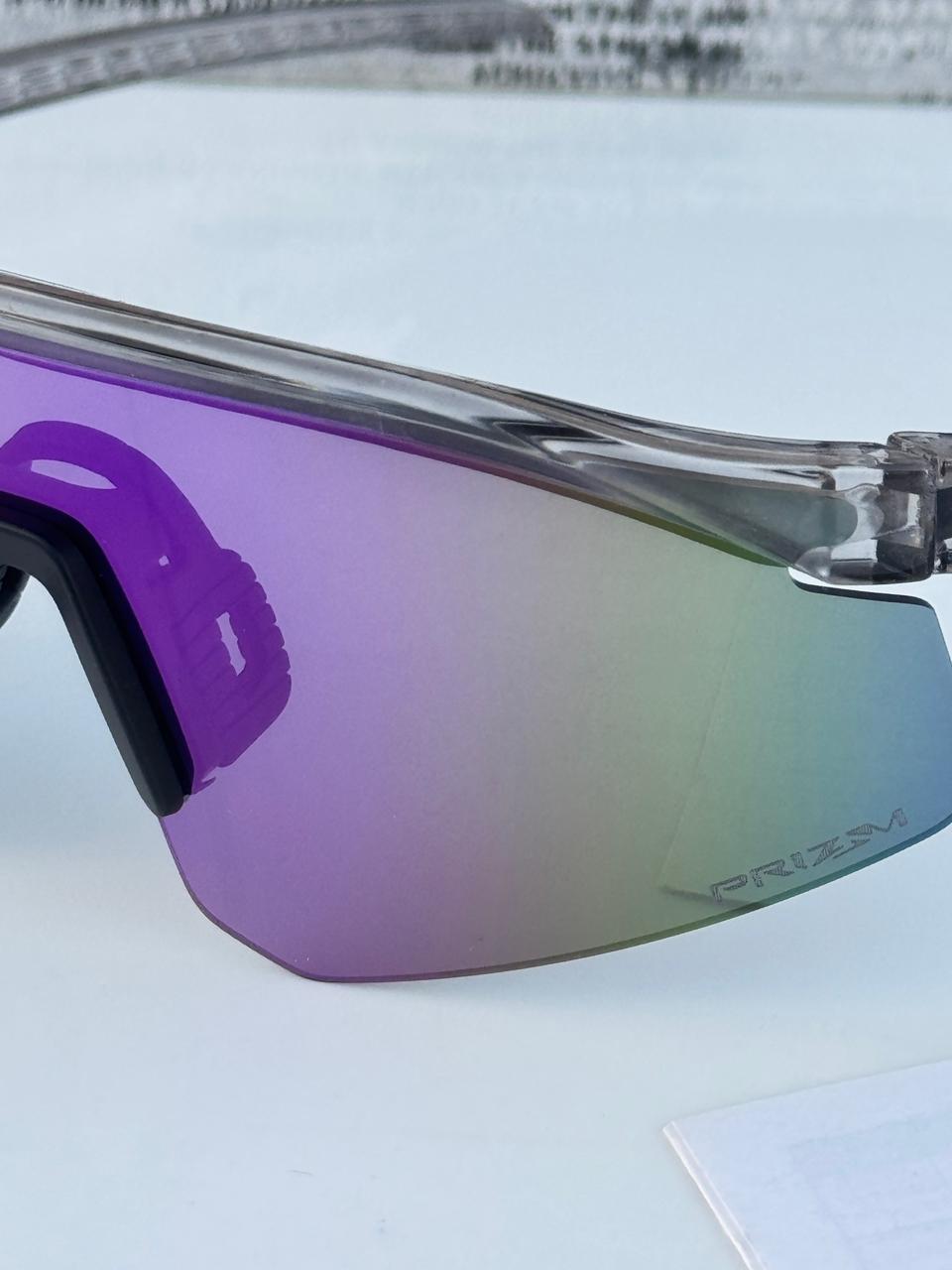 Most Awaited Sports Transperant Black Crystal Violet Prizm Sunglasses