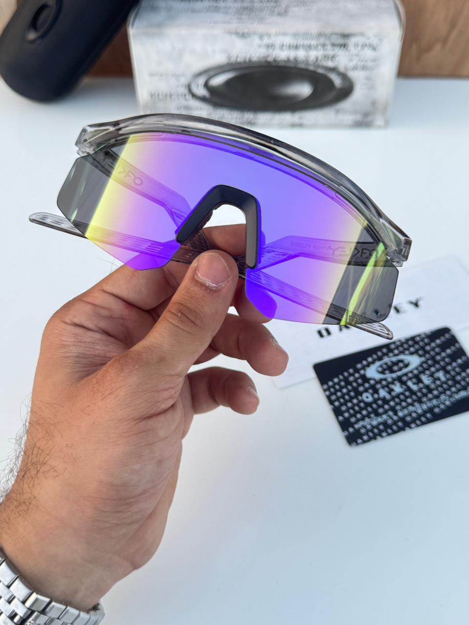 Most Awaited Sports Transperant Black Crystal Violet Prizm Sunglasses
