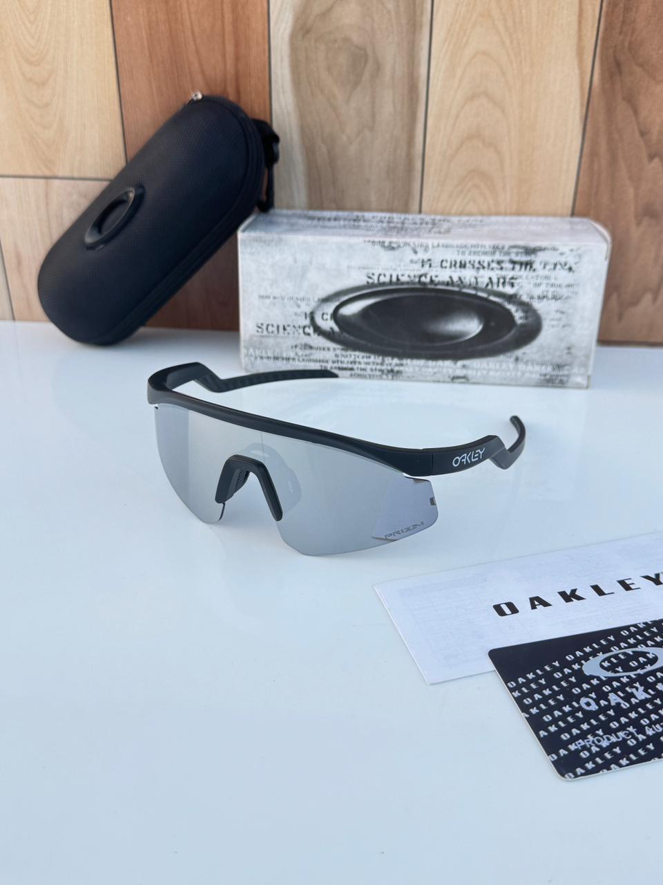 Most Awaited Sports Black Silver Mirror Prizm Sunglasses