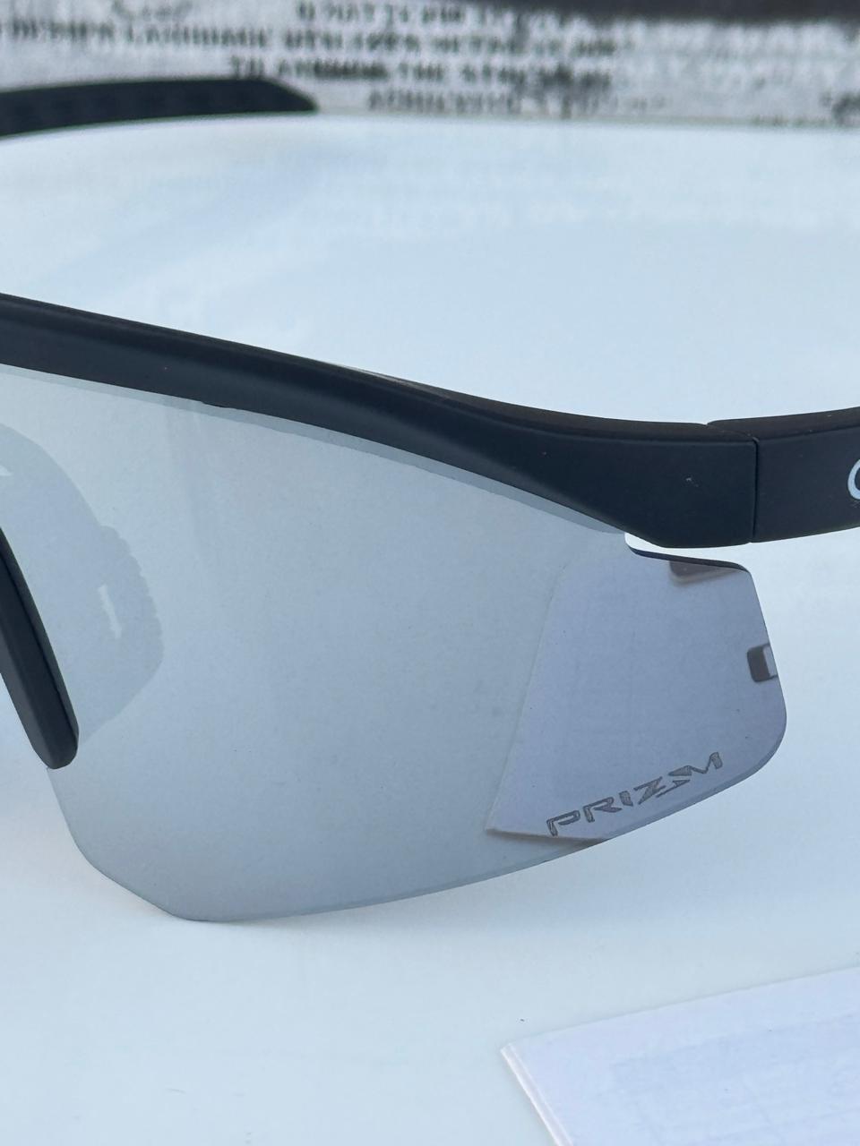 Most Awaited Sports Black Silver Mirror Prizm Sunglasses