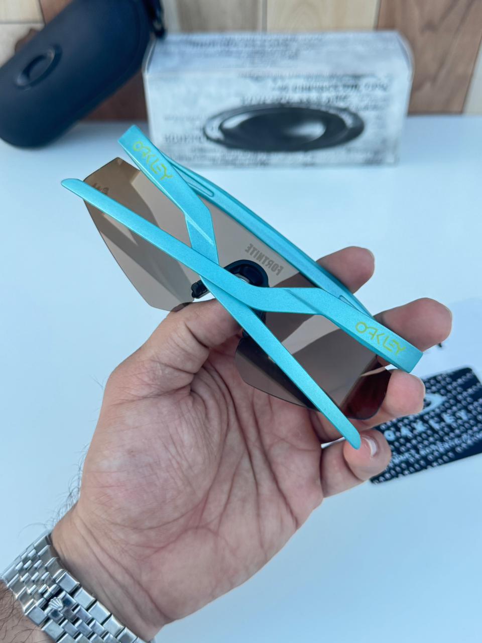Most Awaited Sports Green Golden Mirror Prizm Sunglasses
