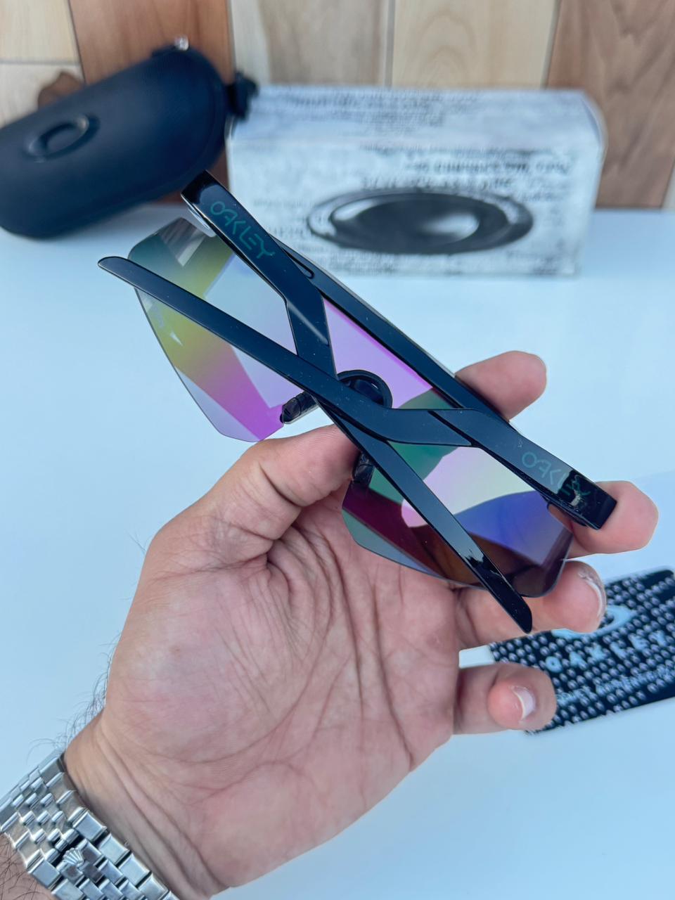 Most Awaited Sports Black Peacock Green Prizm Sunglasses