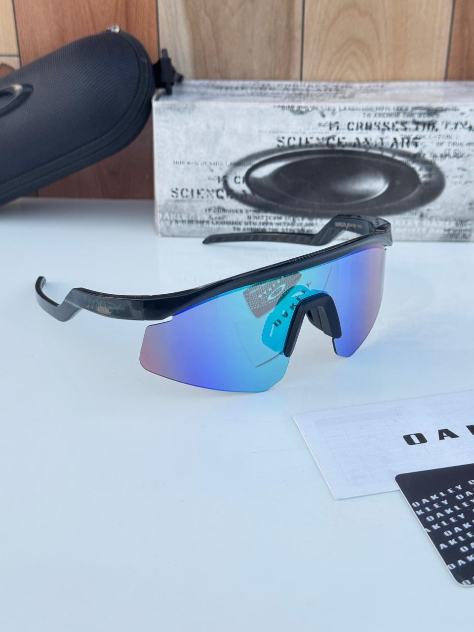 Most Awaited Sports Black Peacock Green Prizm Sunglasses