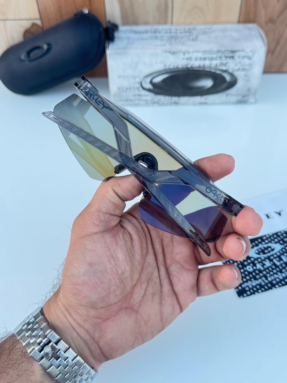 Most Awaited Sports Black Blue Prizm Sunglasses