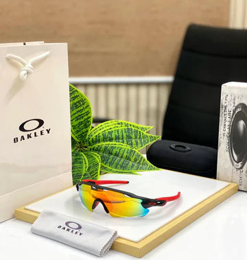 Oakley RADAR UV protected Sport Sunglasses BLACK Orange