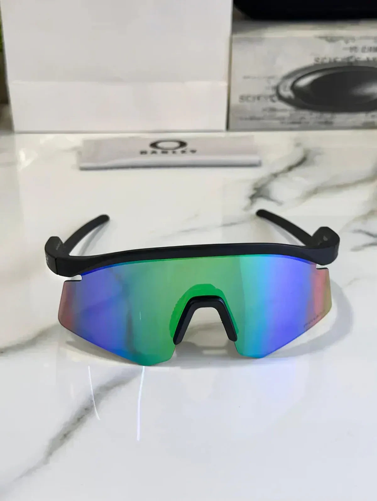 Most Awaited Sports hydra UV protected Sport Sunglasses Black Green