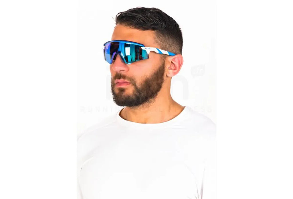 Most Awaited Sports Encoder UV protected Sport Sunglasses Blue Prizm White