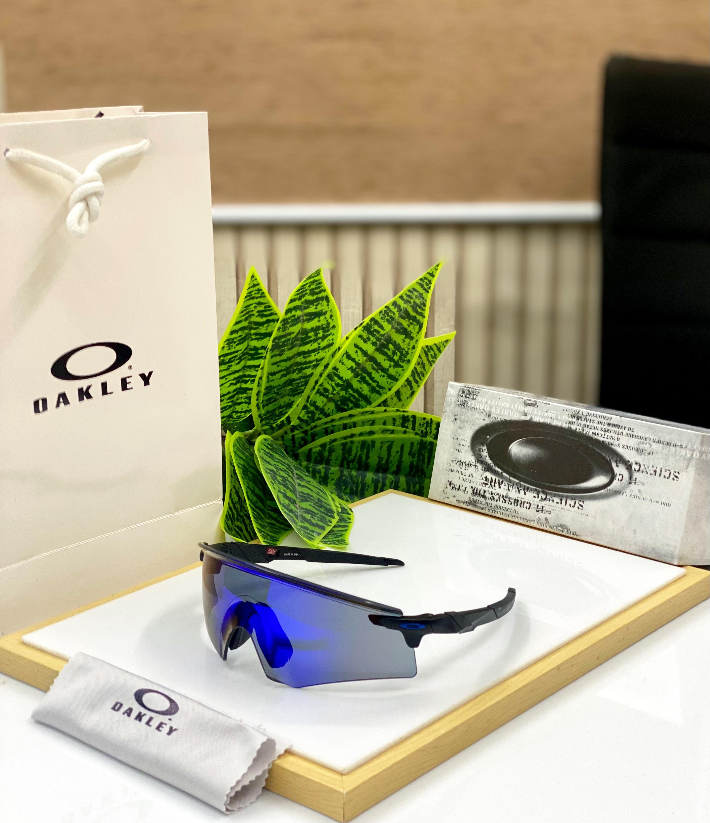 Most Awaited Sports Encoder UV protected Sport Sunglasses BLACK BLUE