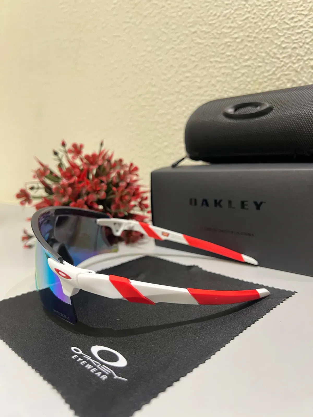 Most Awaited Sports Encoder UV protected Sport Sunglasses RED WHITE