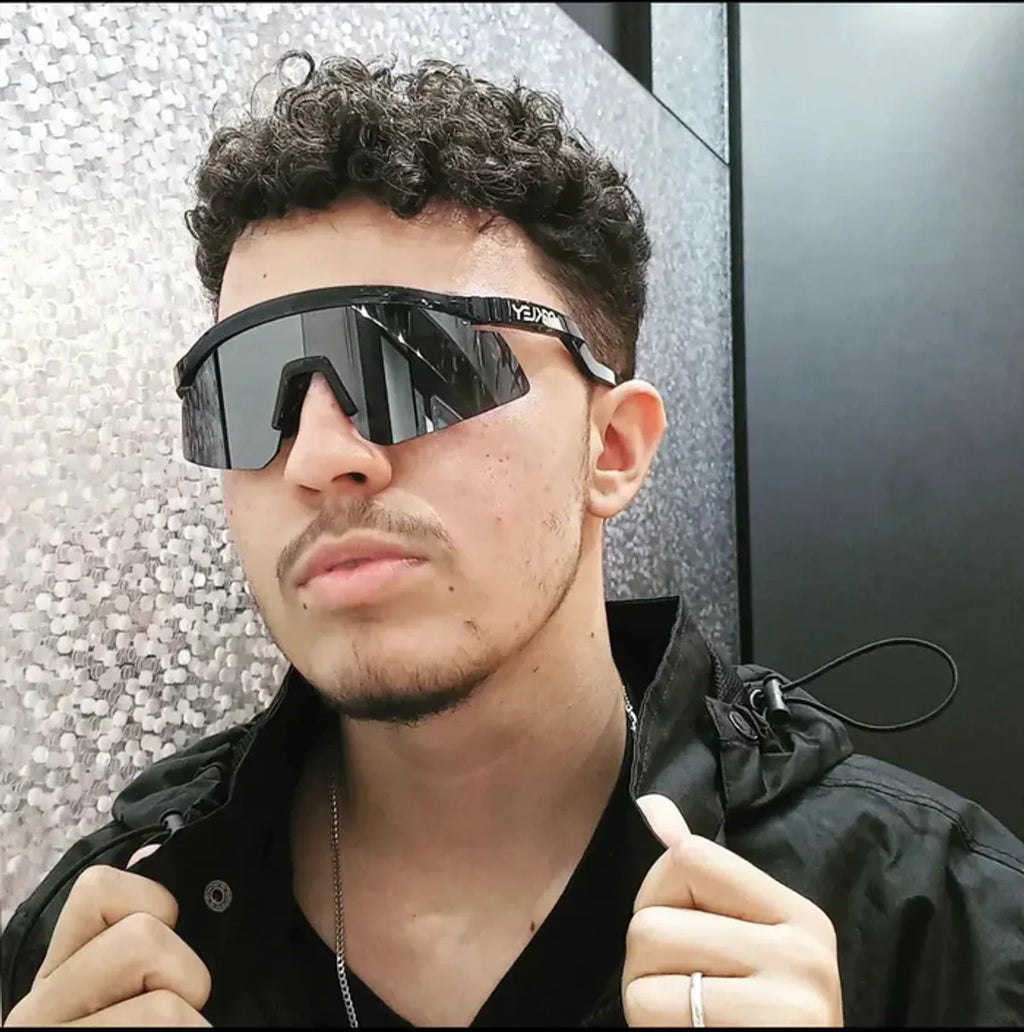 Most Awaited Sports hydra UV protected Sport Sunglasses Black Silver