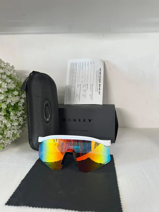Most Awaited Sports hydra UV protected Sport Sunglasses White Orange
