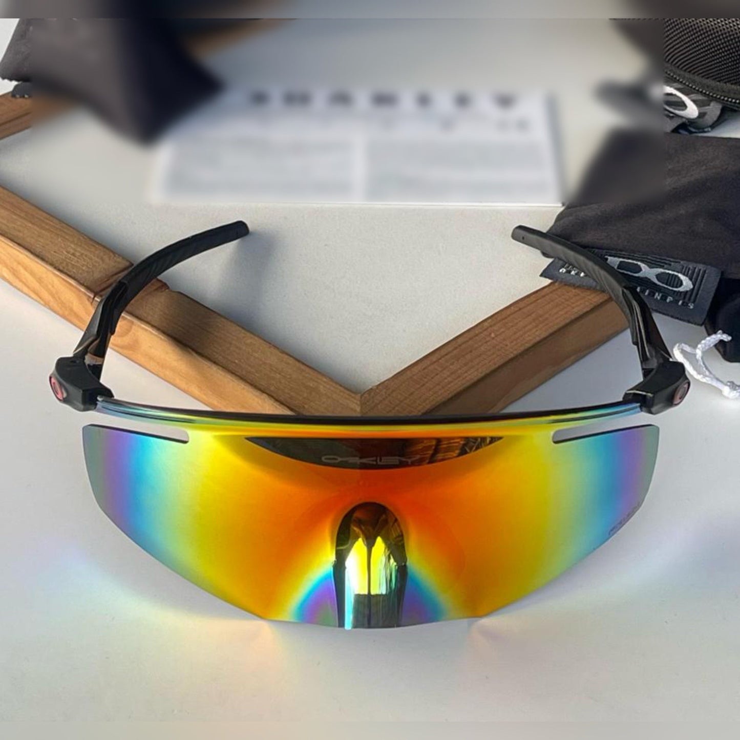 New Sports Fashion Sunglasses QNT-KATO RED BLACK
