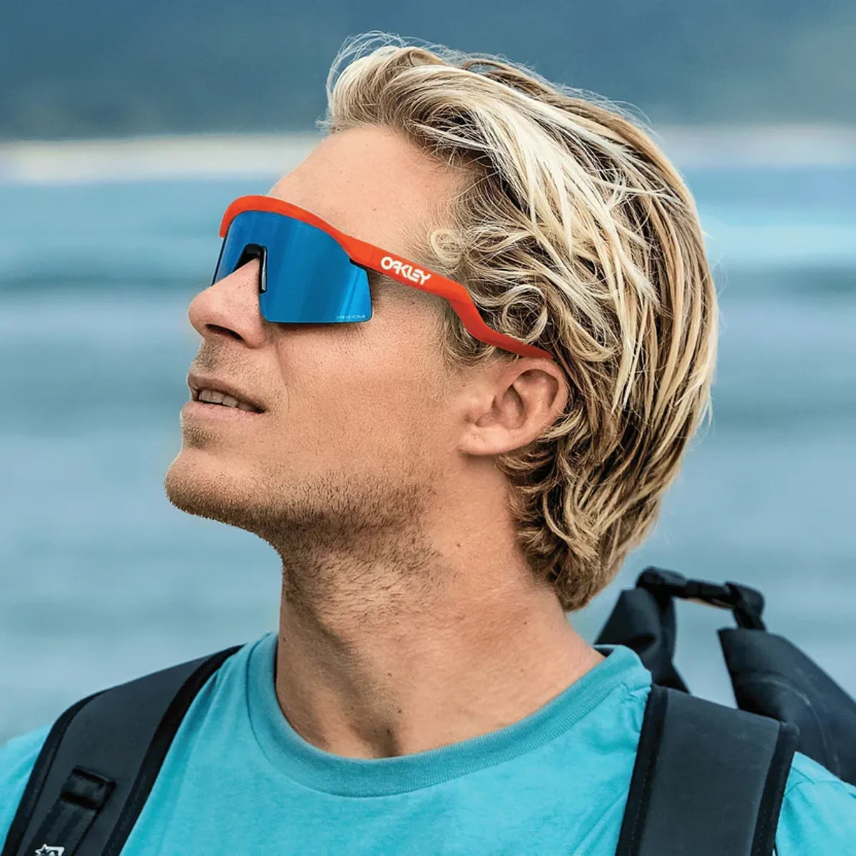 Most Awaited Sports hydra UV protected Sport Sunglasses Orange Blue