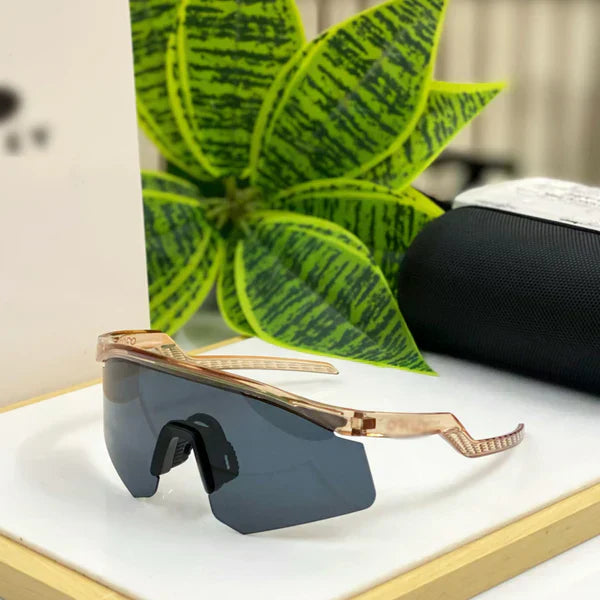 Oakley hydra UV protected Sport Sunglasses Light Black