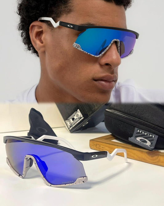 New Sports Fashion Sunglasses BXTR GREY BLUE