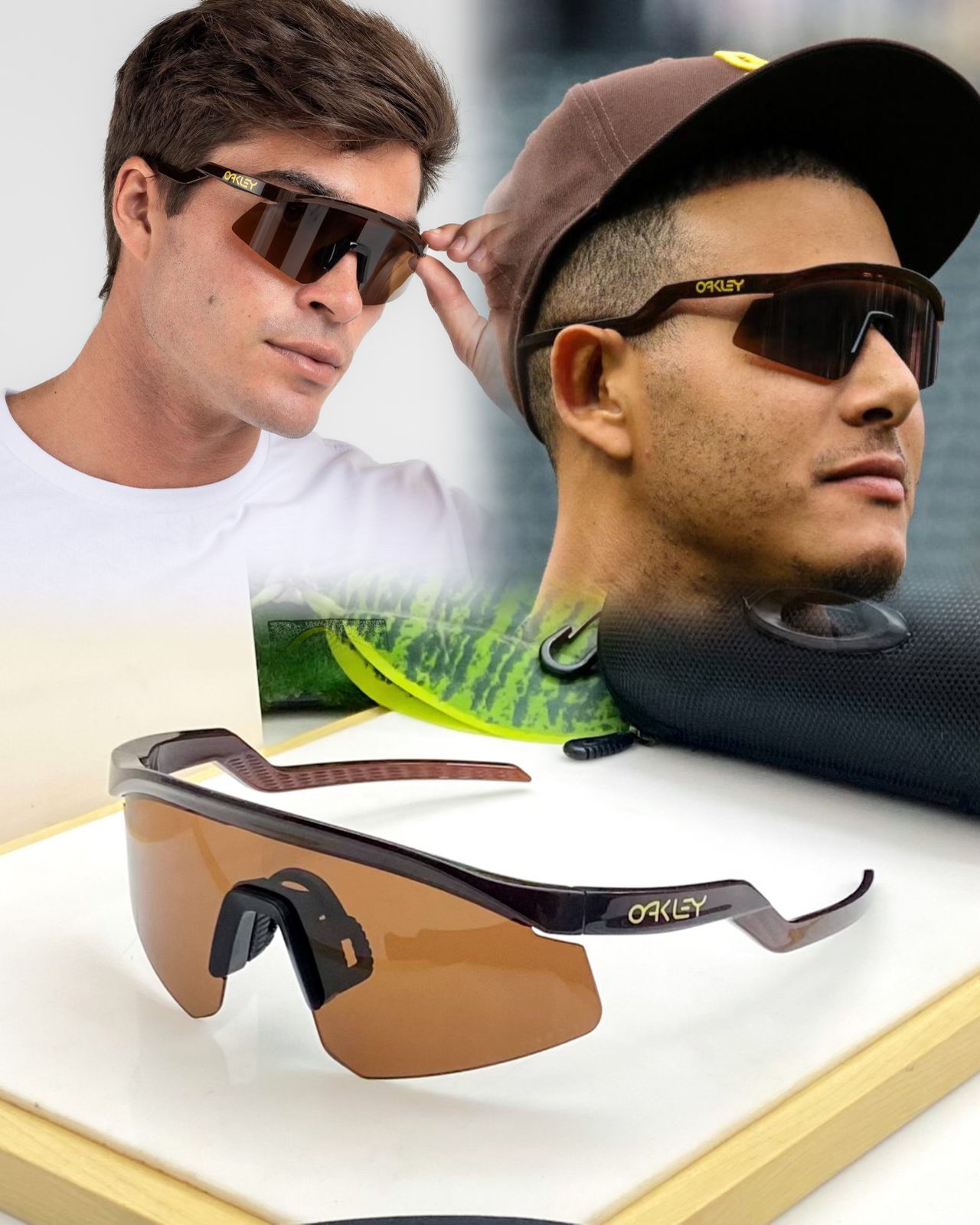 New Sports Fashion Sunglasses HYDE FULL BROWN