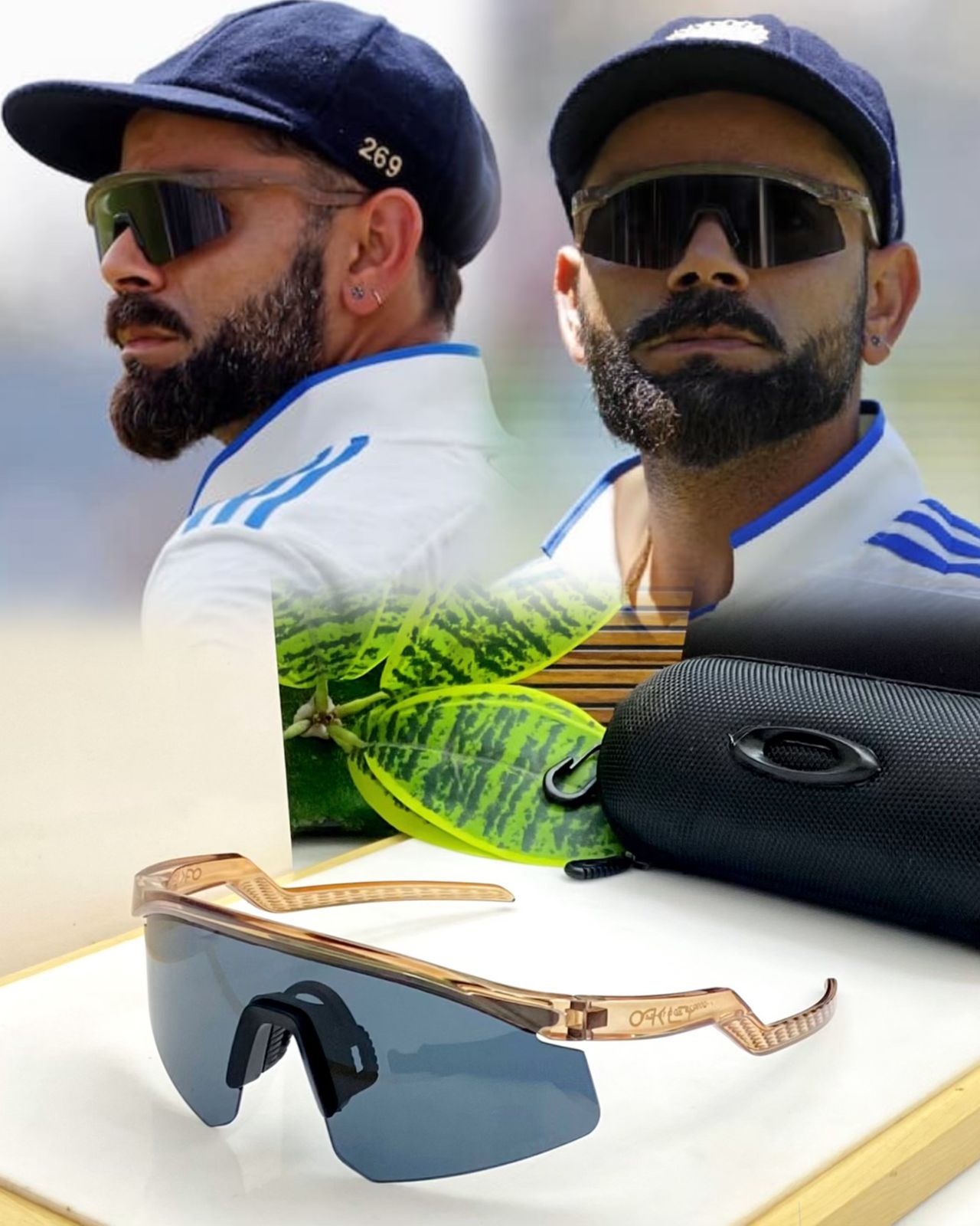 New Sports Fashion Sunglasses HYDE PEACH BLACK