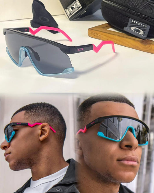 New Sports Fashion Sunglasses BXTR RED BLACK