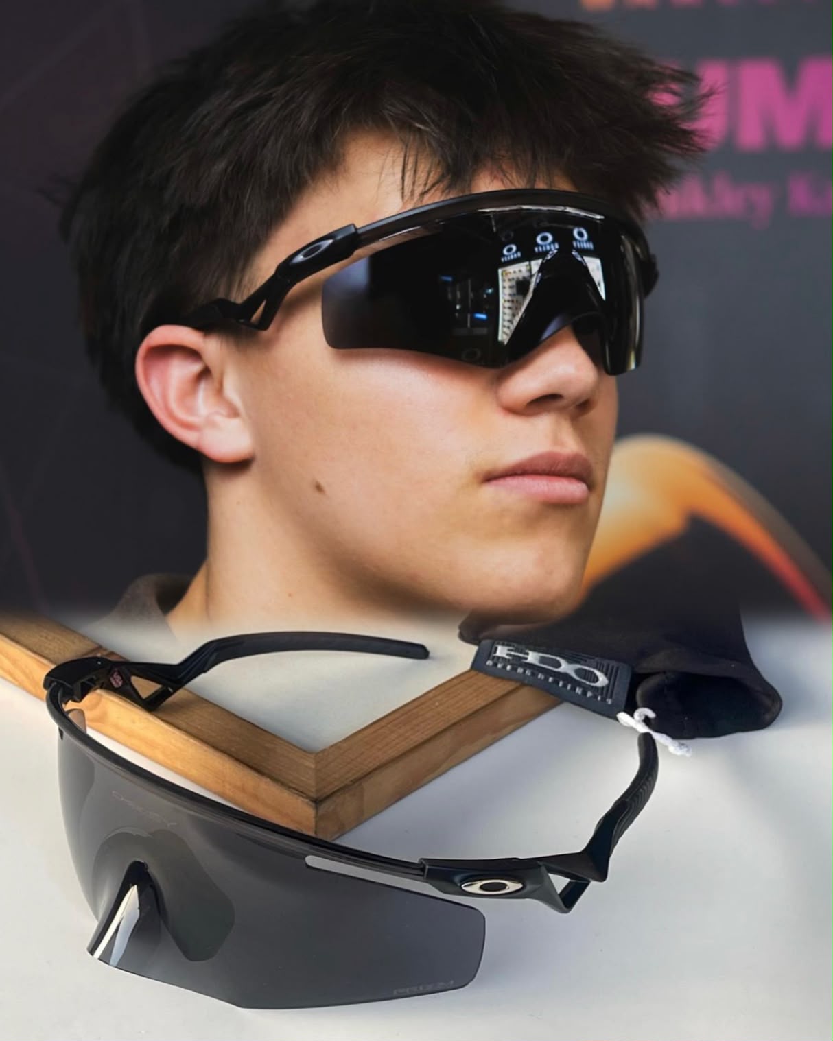 New Sports Fashion Sunglasses QNT-KATO FULL BLACK