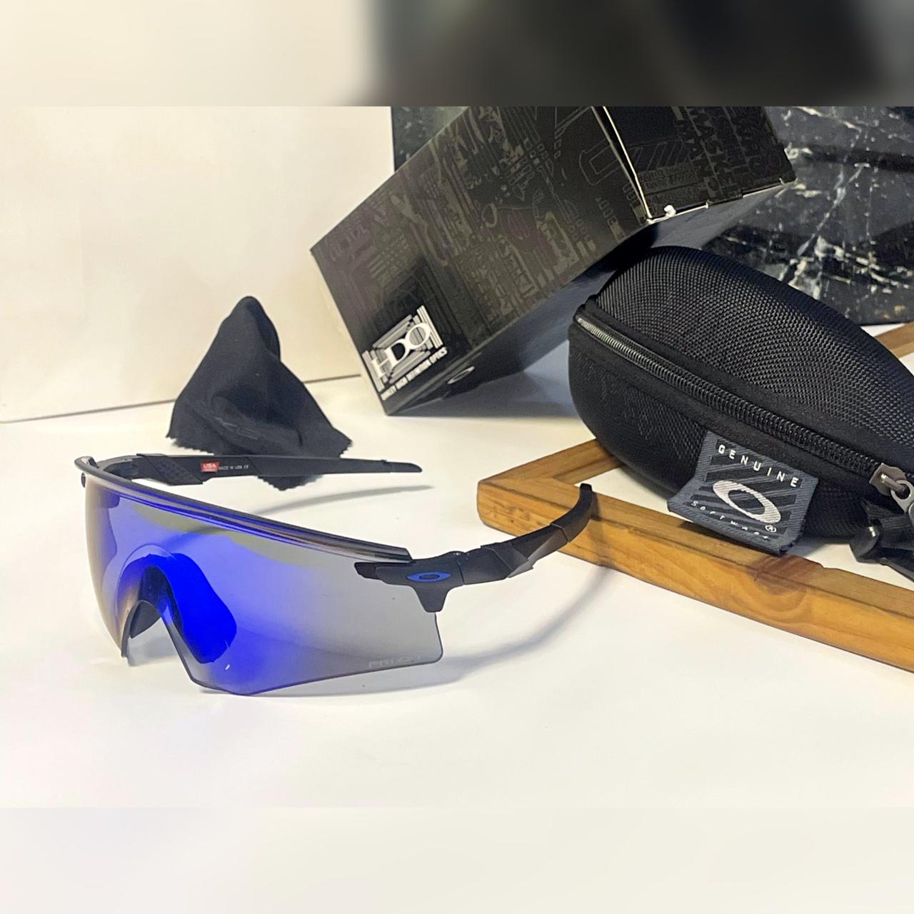New Sports Fashion Sunglasses ENCO BLACK BLUE