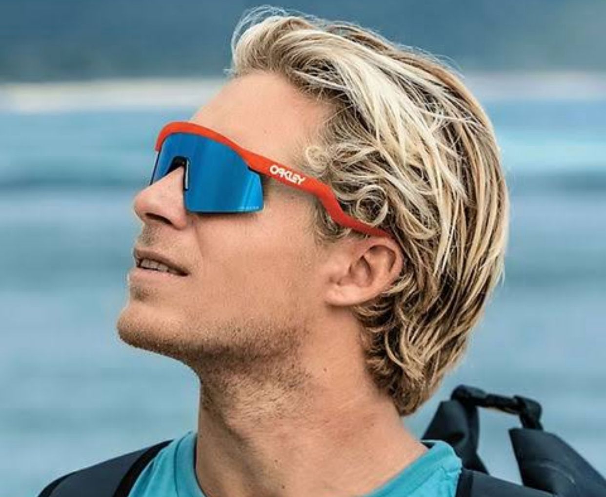 New Sports Fashion Sunglasses HYDE ORANGE BLUE