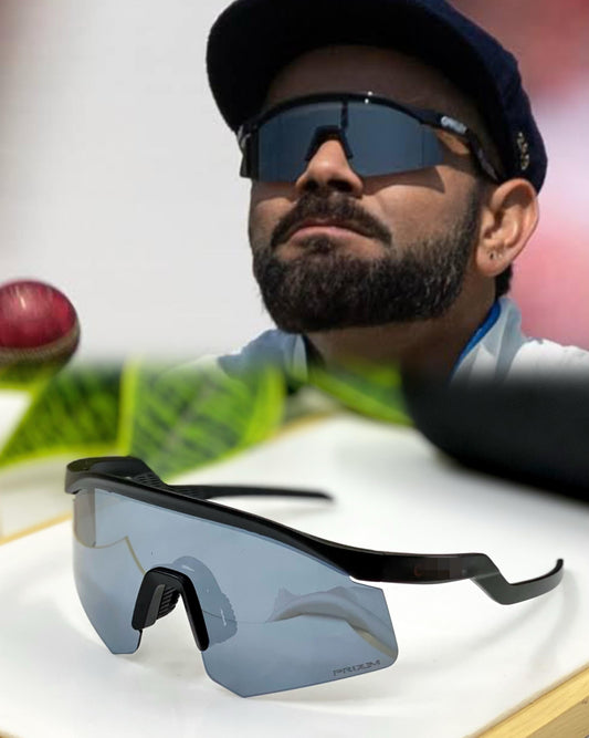 New Sports Fashion Sunglasses HYDE BLACK (SILVER-LENS)
