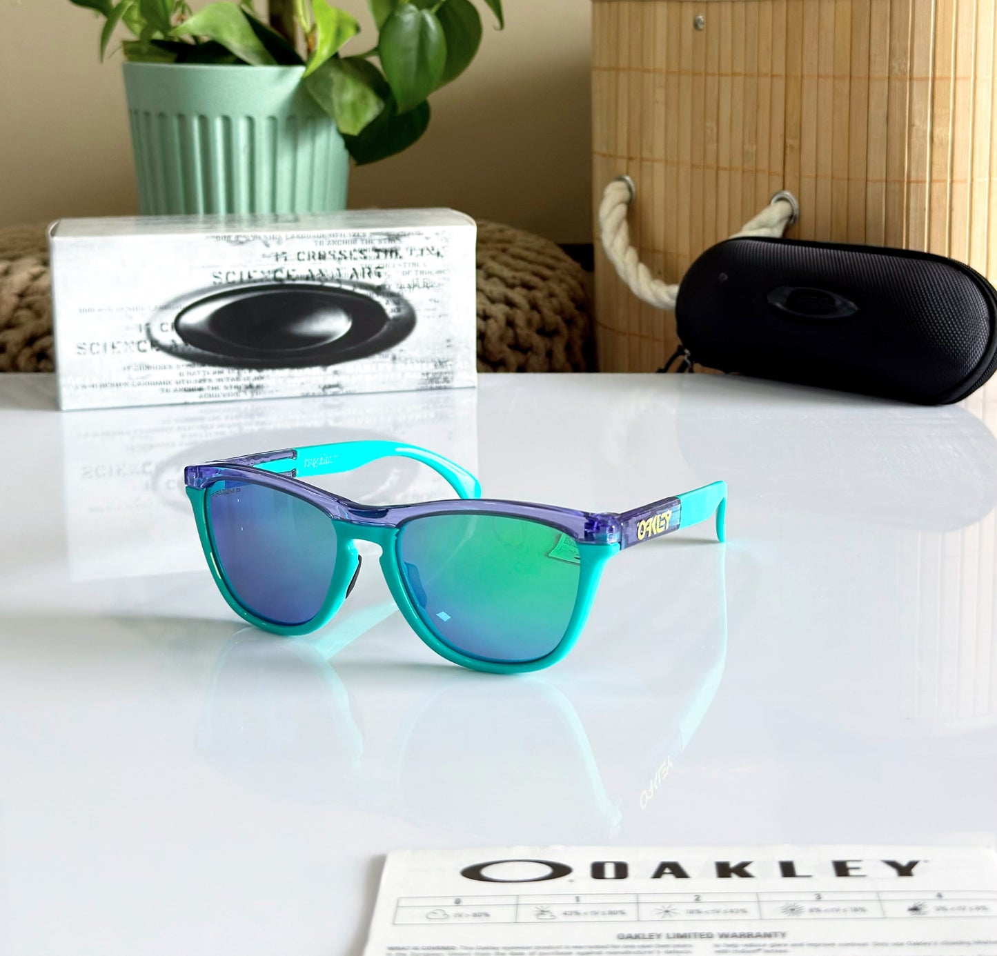 New Sports Fashion Sunglasses-FROG.S/TURQUOISE MERCURY