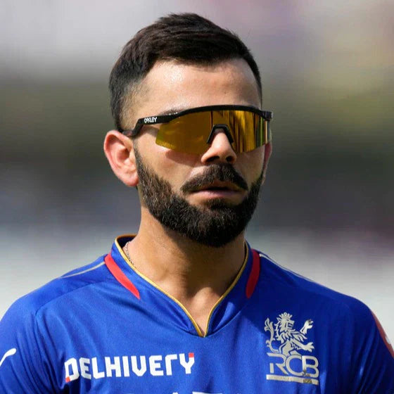 Oakley hydra UV protected Sport Sunglasses Black Golden